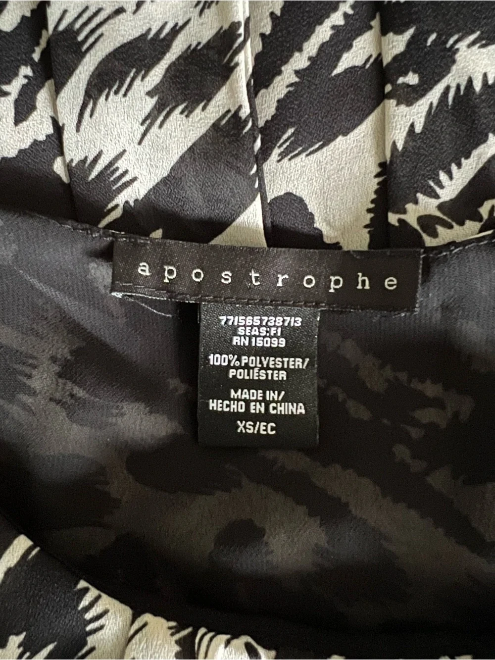 Apostrophe stylish sleeveless